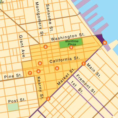 Financial District Map