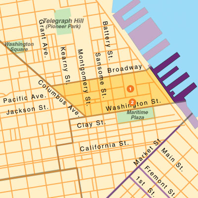 Jackson Square Map